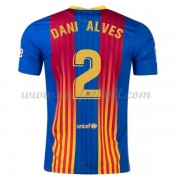Billige Fotballdrakter Barcelona 2020-21 Dani Alves 2 El Clasico Drakt Kortermet..